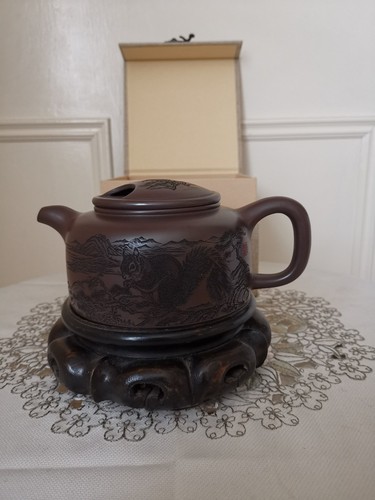 Handmade yixing city teapot - yixing,