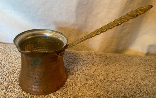 Vintage brass and copper hot