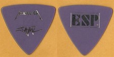 Metallica 1993 James Hetfield signature large ESP logo Guitar Pick