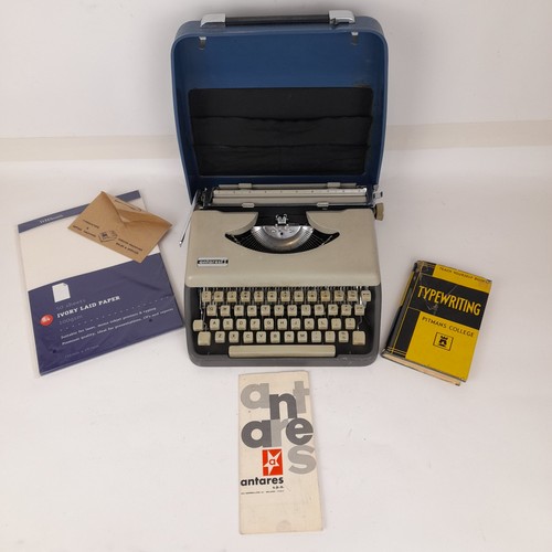 Antique antares typewriter - antique,