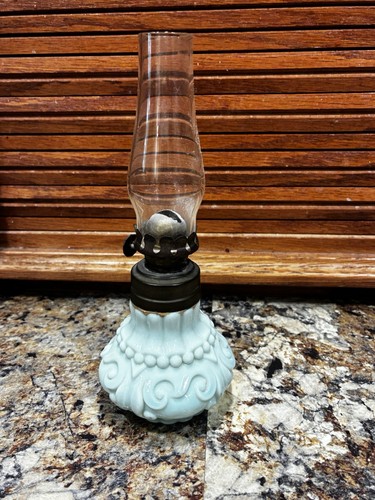 Antique green opaline glass - antique,