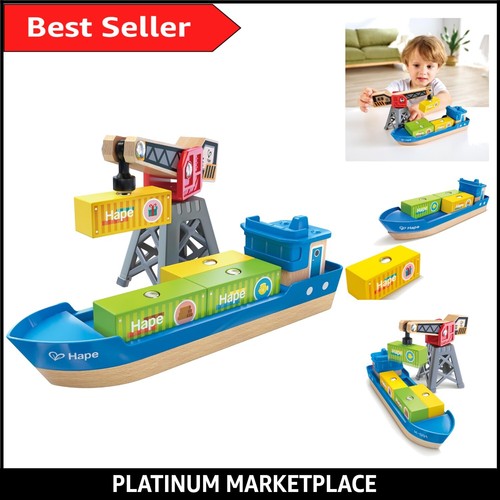 Magnetic crane cargo ship - magnetic,