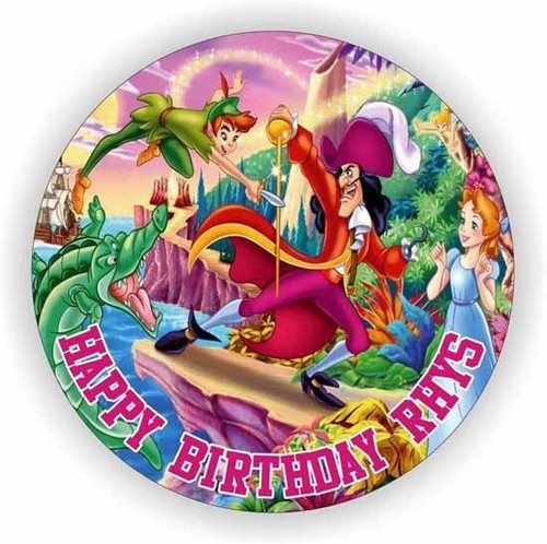 Peter pan birthday cake - peter, topper