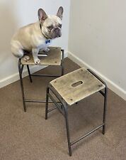 Vintage Science Laboratory Stools 