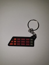 DeLorean Tail Light Car Key