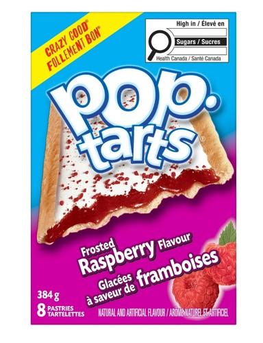 Pop tarts frosted raspberry - frosted,