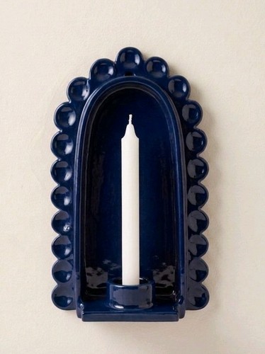 Wall candle holder - wall, taper