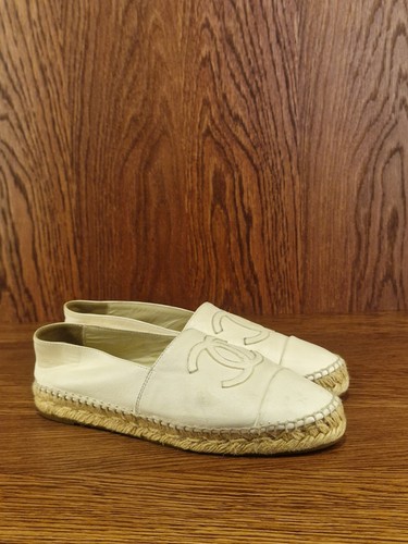 Chanel espadrilles logo - espadrilles,