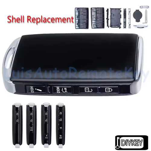 Button remote key case - remote,