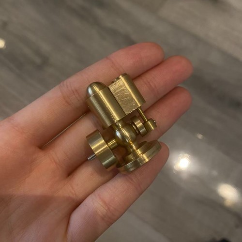 Miniature brass single - miniature,