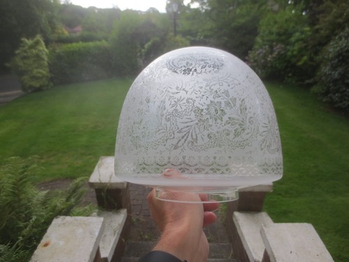Antique acid etched beehive - etched,