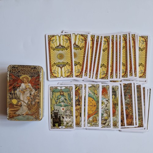 Golden art nouveau - golden, deck