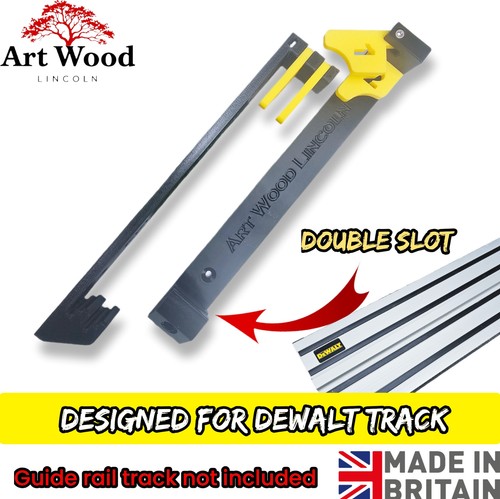 Double slot track saw - slot,