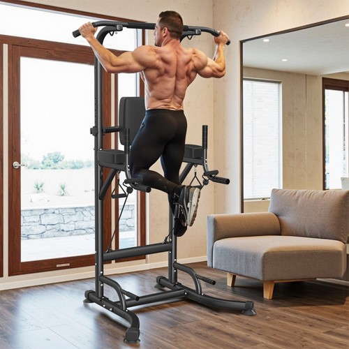 Power tower dip station - power, pull