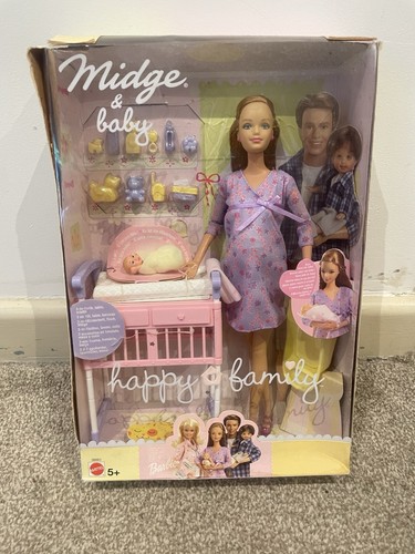Barbie happy family pregnant - barbie,