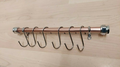 Copper utensil rail brass - copper,