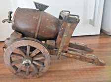 Interesting large wooden Old Vintage model horse Ale carriage - cart Wagon Trap