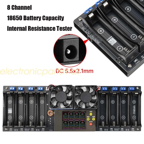 8channel 18650 battery - 18650,