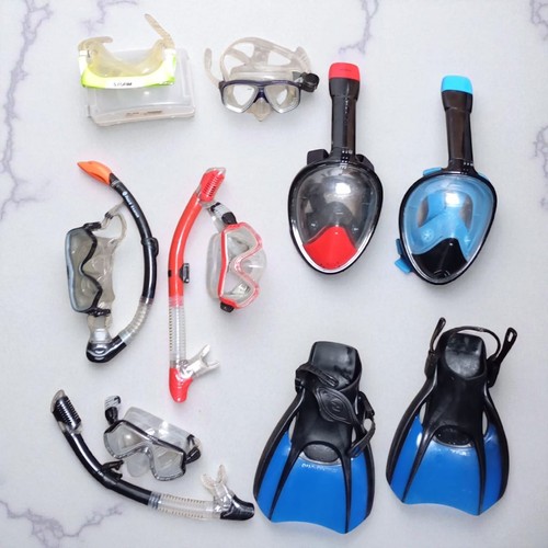 Assorted snorkel diving - assorted, gear