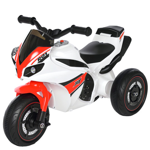 Homcom kids ride police - ride-on,