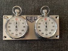 TAG/Heuer Mechanical Stopwatch Dashboard Rally Timer Serviced