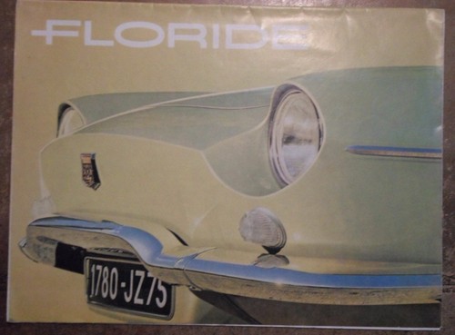Renault floride orig 1962 - floride,