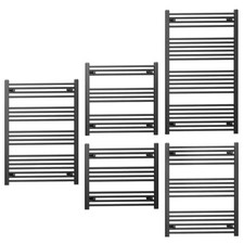 Towel Radiator Black –