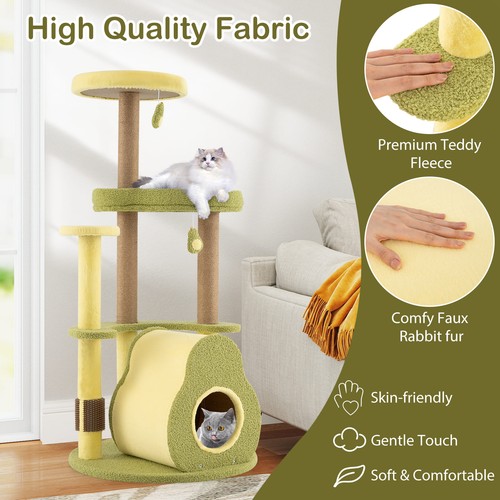 Condo avocado cat tree - cat,