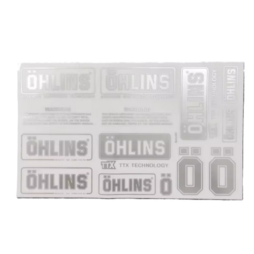 Ohlins shock absorber stickers - ohlins,