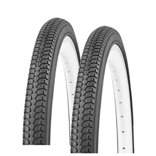 Pair 20x1 bicycle tyres - pair,