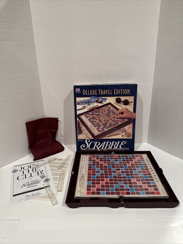 Scrabble deluxe travel edition - travel,