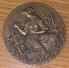 Antique Arthus Bertrand Charles Heidsieck Charles Muller Bronze Medal