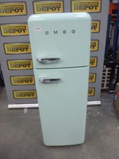 Smeg Fridge Freezer Pastel Green FAB30RPG5UK 60cm 50s Style A Graded (CH-2608)