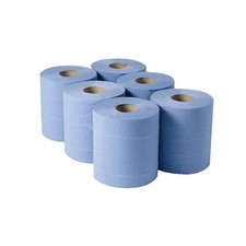 Blue Centrefeed Rolls 2Ply