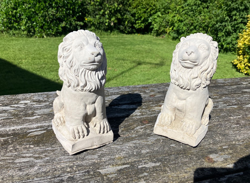 Two rustic heavy sitting - rustic,