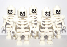 Lego 5 Skeleton Minifigure Halloween Monster Castle Army