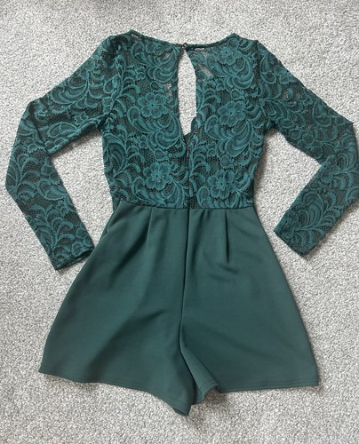 New look dark green lace - look,