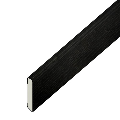 Black upvc window door trim - black,