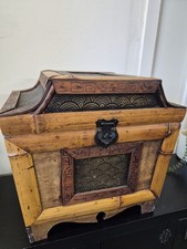 Chinese Ornate Chest Bamboo