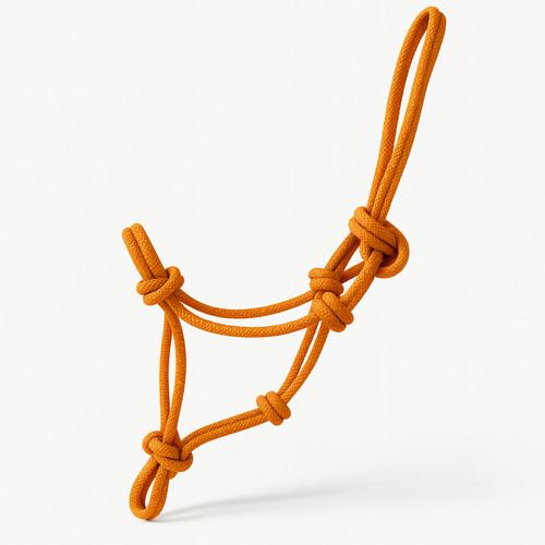 Equestrian rope halter - gs,
