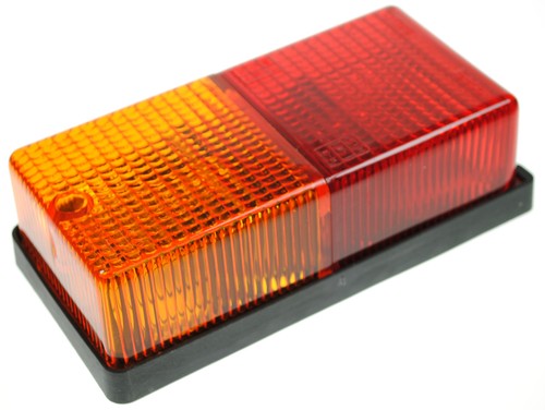 Rear light lamp oblong trailer - light,