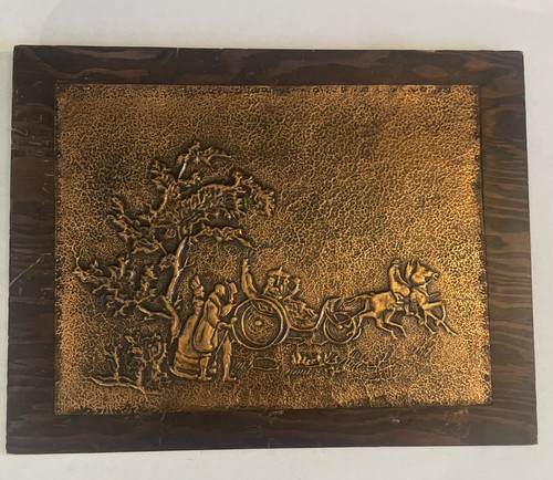 Vintage hammered copper - hammered,