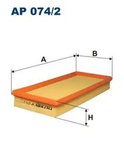 Air filter Filter Insert AP 074/2 FILTRON for FORD MONDEO   MONDEO   Saloon