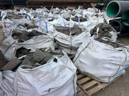 Granite sets cobbles - sets, (used)