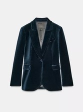 ZARA NEW ZW COLLECTION BLUE