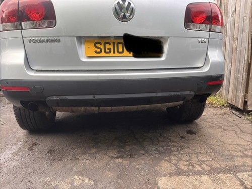 Touareg 2010 rear bumper - touareg,