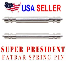 18mm ~ 26mm President FAT Spring Bar 2.5mm or 2.0mm x0.8mm Tip for Diver Watches