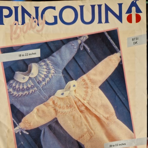 Pingouin 8731 baby knitting - 8731,