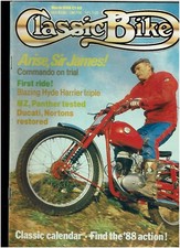 CLASSIC BIKE MARCH 1988