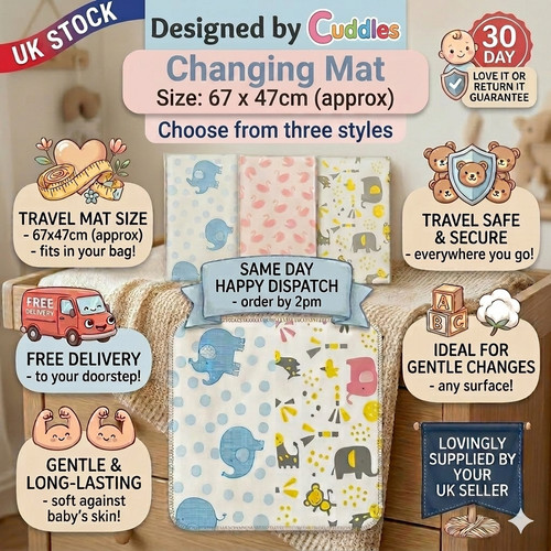 Travel changing mat - mat,